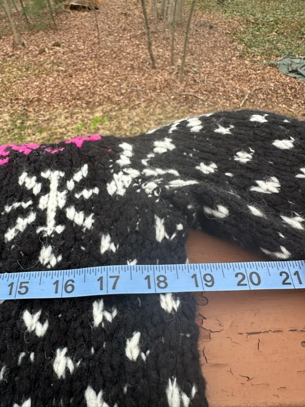 J. Crew black snowflake sweater